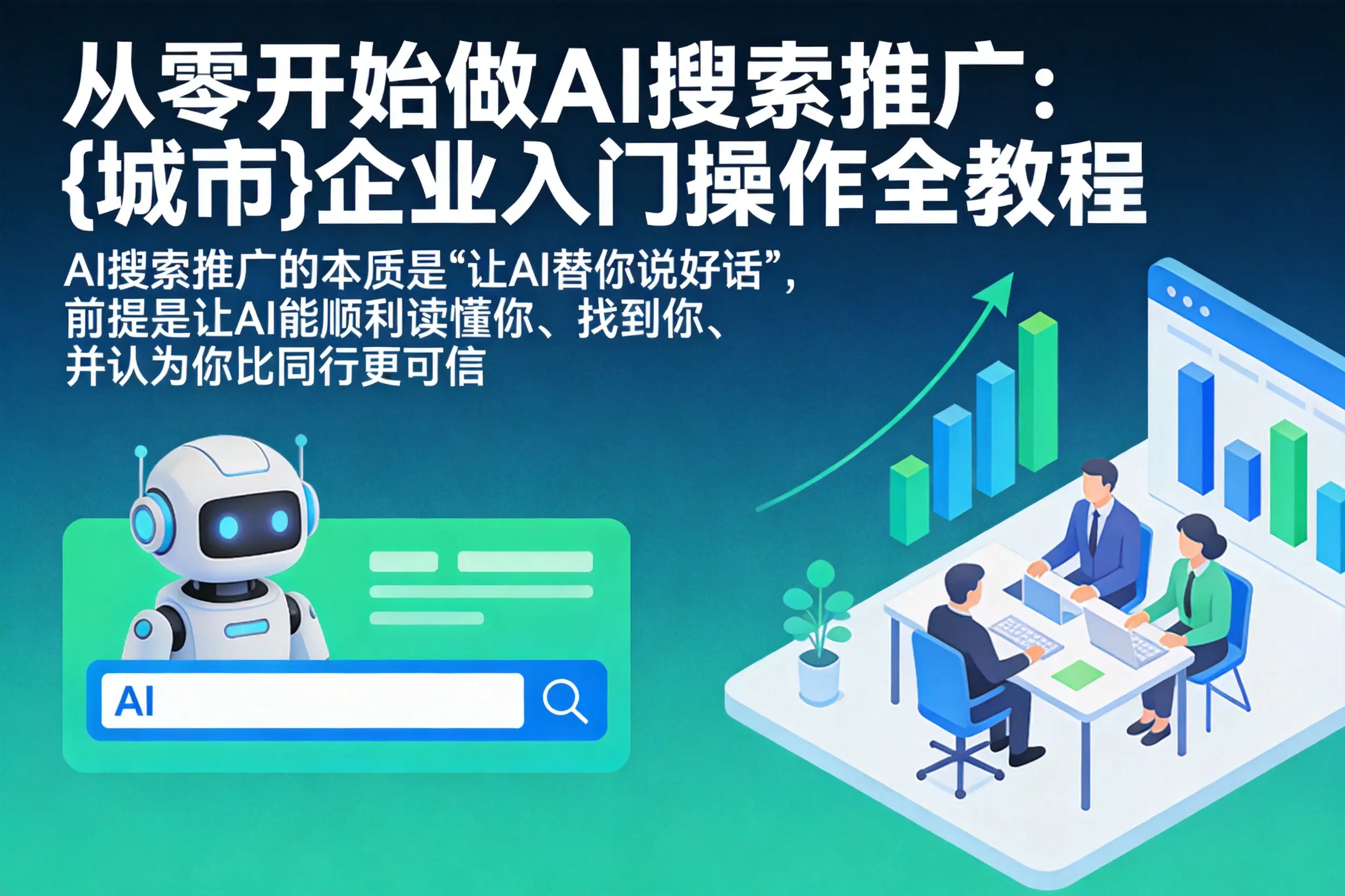 从零开始做AI搜索推广:宾县企业入门操作全教程